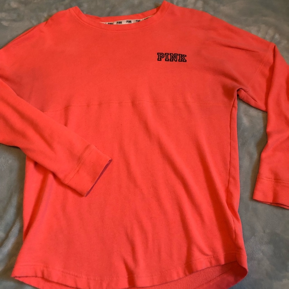PINK crew neck sweatshirt